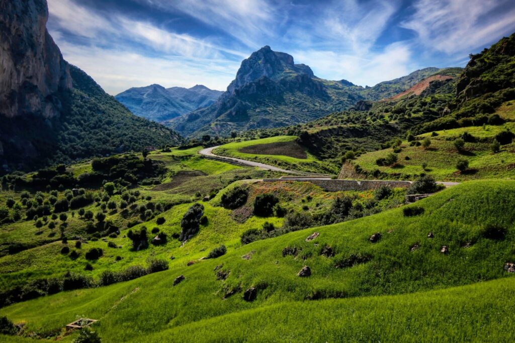 Morocco's Rif mountain - one of the best places in Africa.