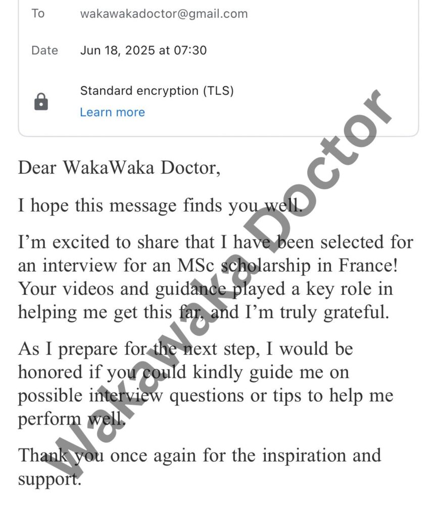 Scholarship in France